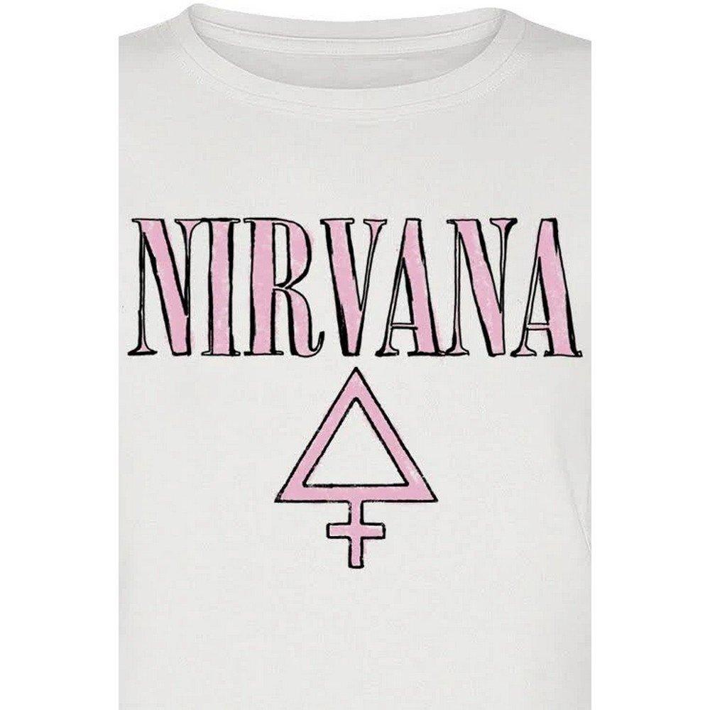 Nirvana Logo Print T-Shirt  