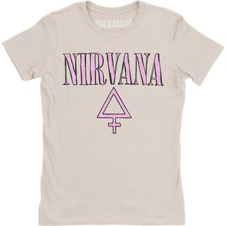 Nirvana Logo Print T-Shirt  