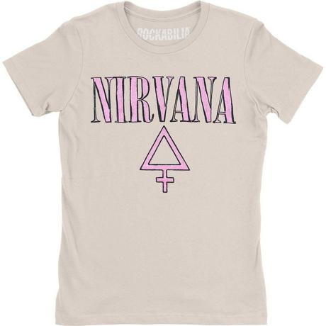 Nirvana Logo Print T-Shirt  