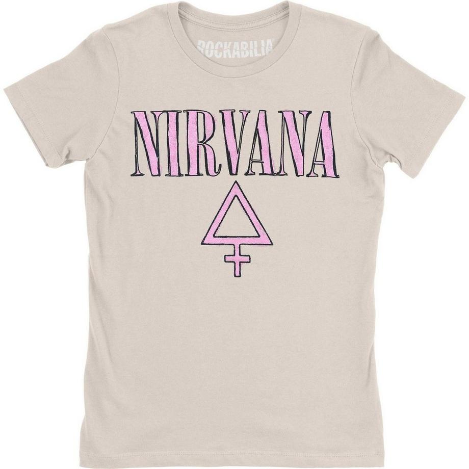 Nirvana Logo Print T-Shirt  