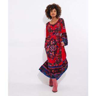 Joe Browns  PETITE Maxikleid mit geraffter Taille im Boho-Stil 