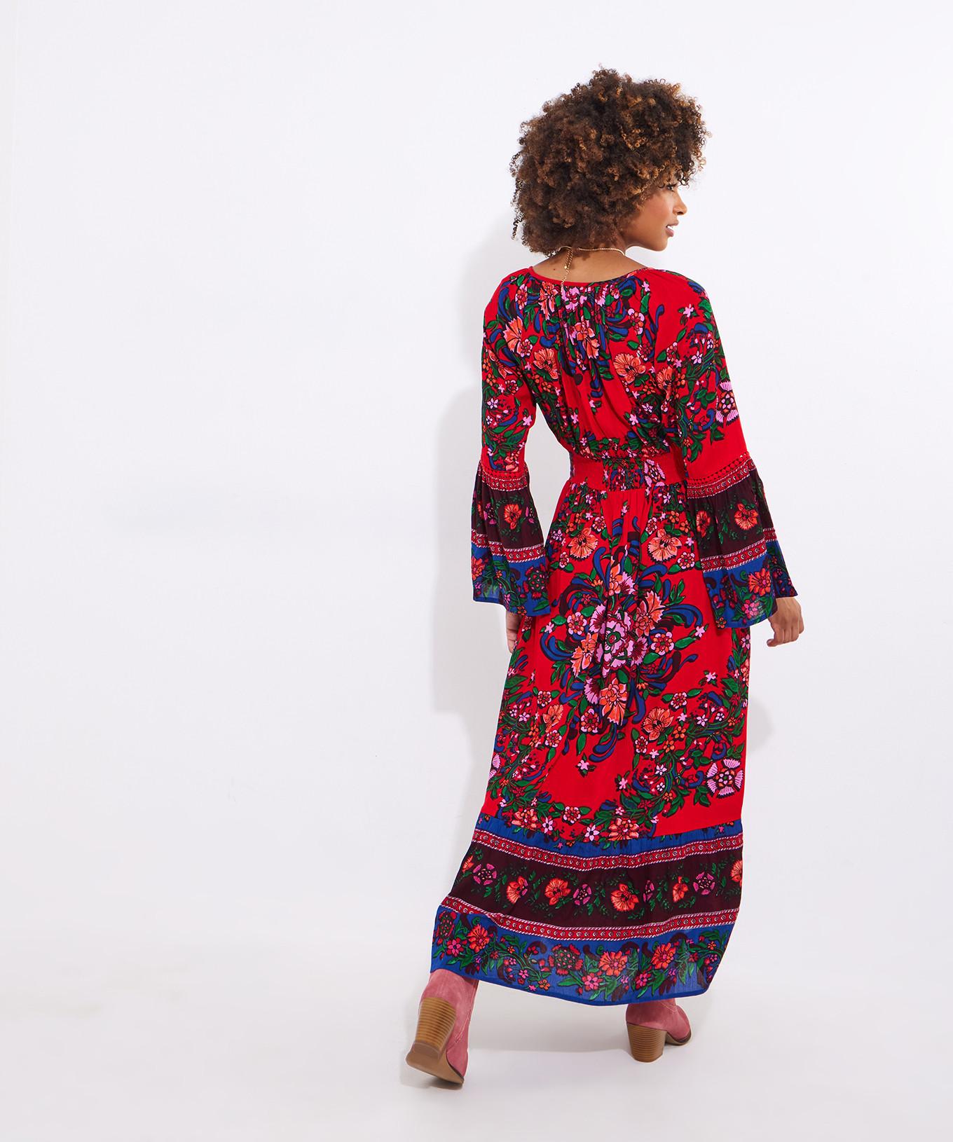 Joe Browns  PETITE Maxikleid mit geraffter Taille im Boho-Stil 