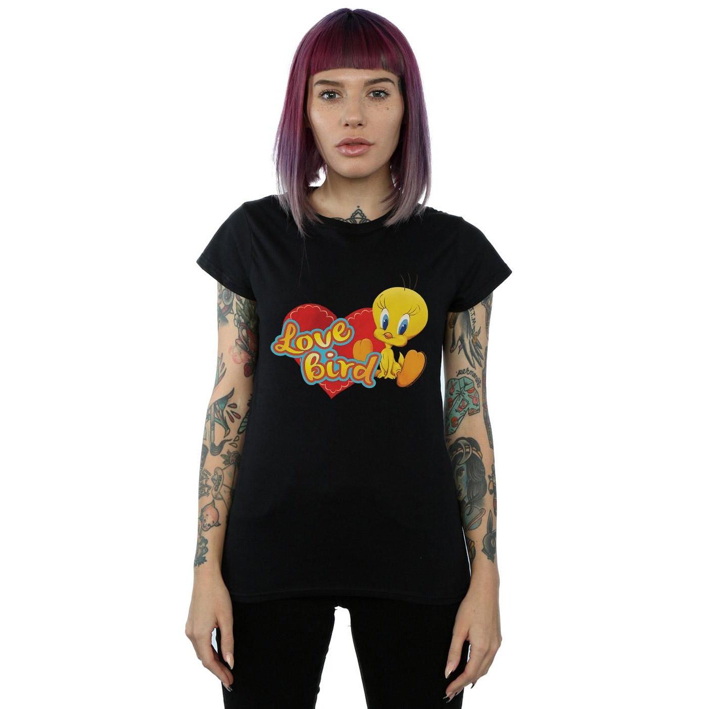 LOONEY TUNES  Tweety Pie Valentine's Day Love Bird TShirt 