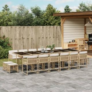 VidaXL Garten essgruppe poly-rattan  