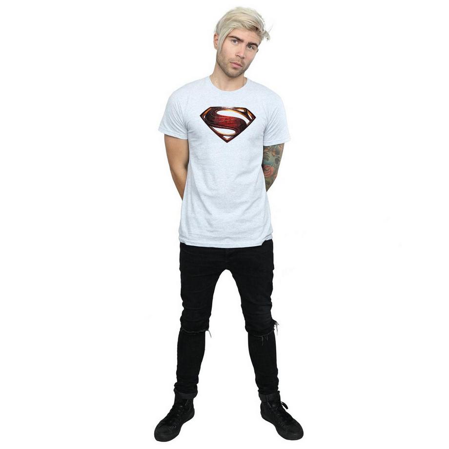 SUPERMAN Distressed Logo T-Shirt  