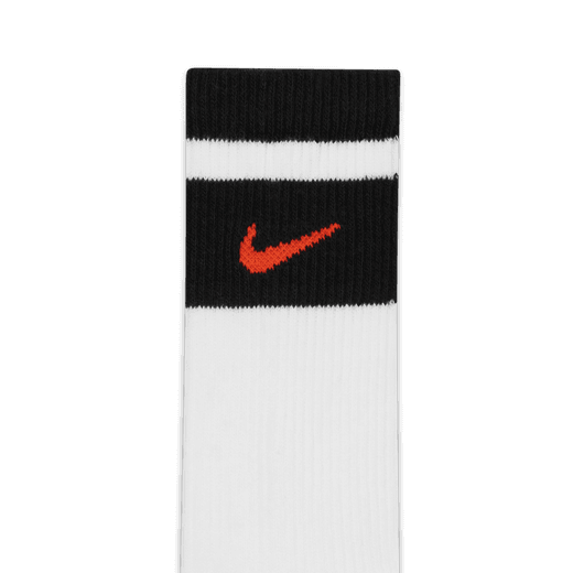 NIKE  EVERYDAY PLUS CUSHIONED KID'S CREW SOCKS 6 PAIRS-34-38 