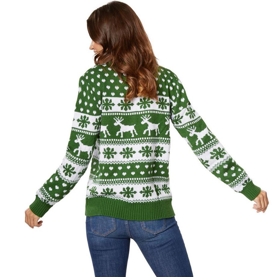 Tectake Weihnachtspullover Winterzauber  