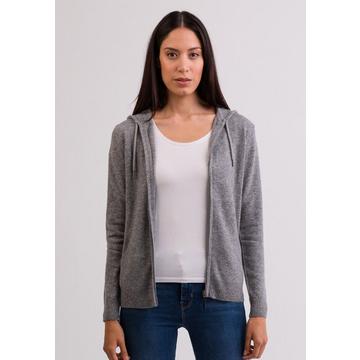 Sweat à capuche en chachemire