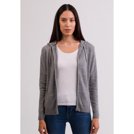 CASH-MERE.CH Felpa con cappuccio in cashmere  