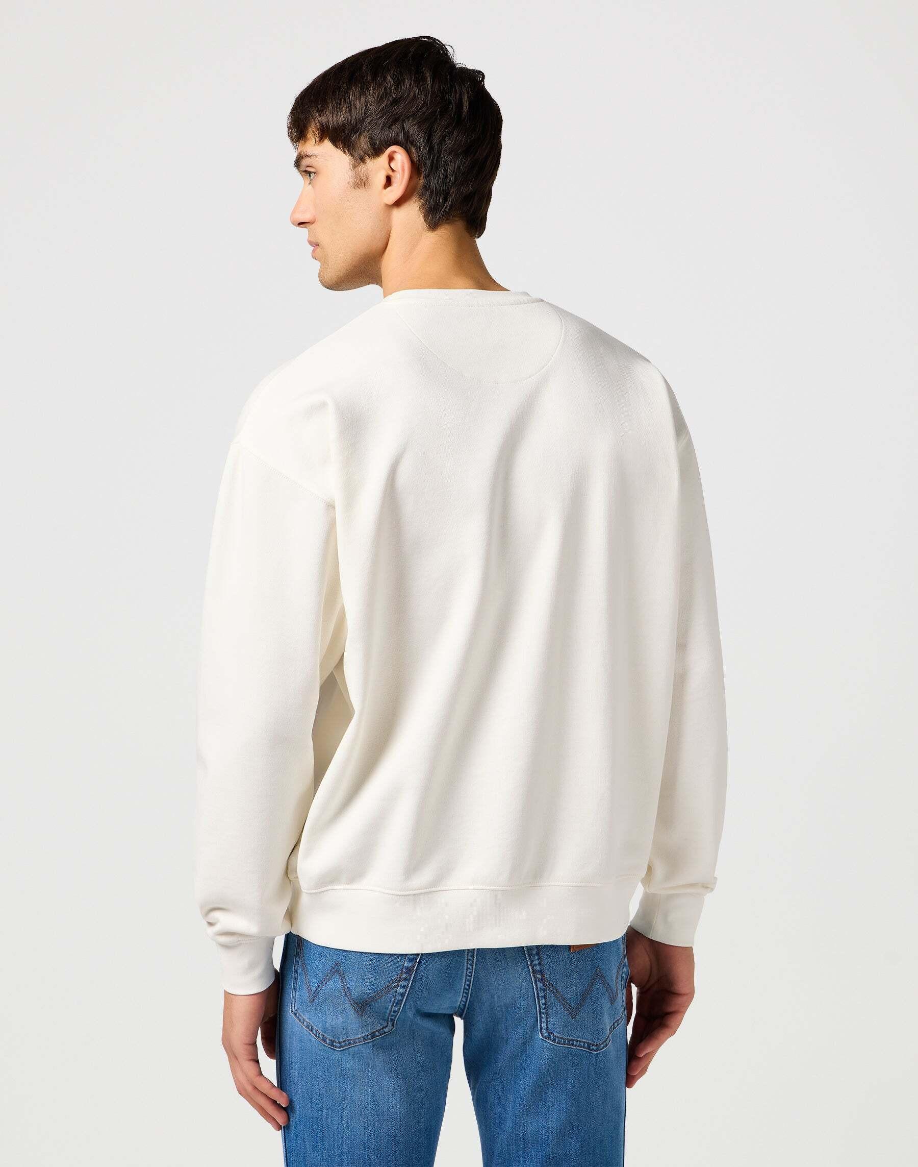 Wrangler Graphic Crew Howdy Print Sweatshirt  