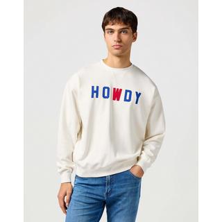 Wrangler Graphic Crew Howdy Print Sweatshirt  