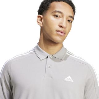 adidas  polo piqué brodé essentials 3-stripes small logo 