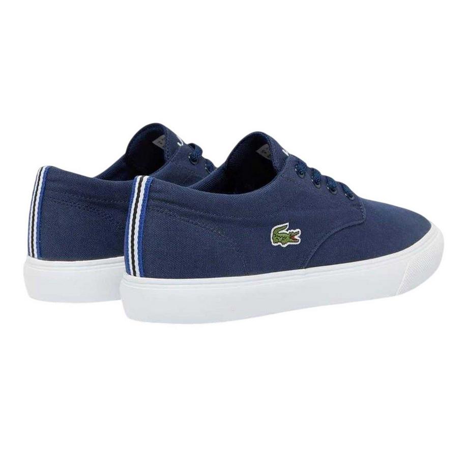 LACOSTE Baskets en toile avec semelle plate  