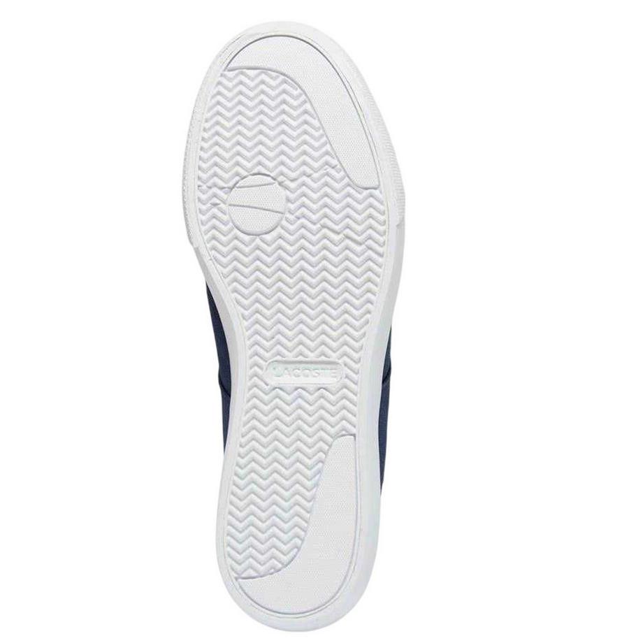 LACOSTE Baskets en toile avec semelle plate  