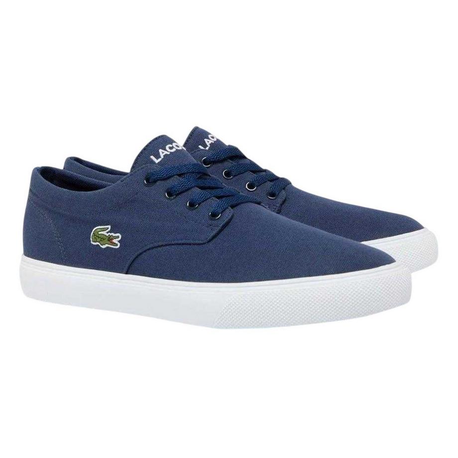 LACOSTE Baskets en toile avec semelle plate  