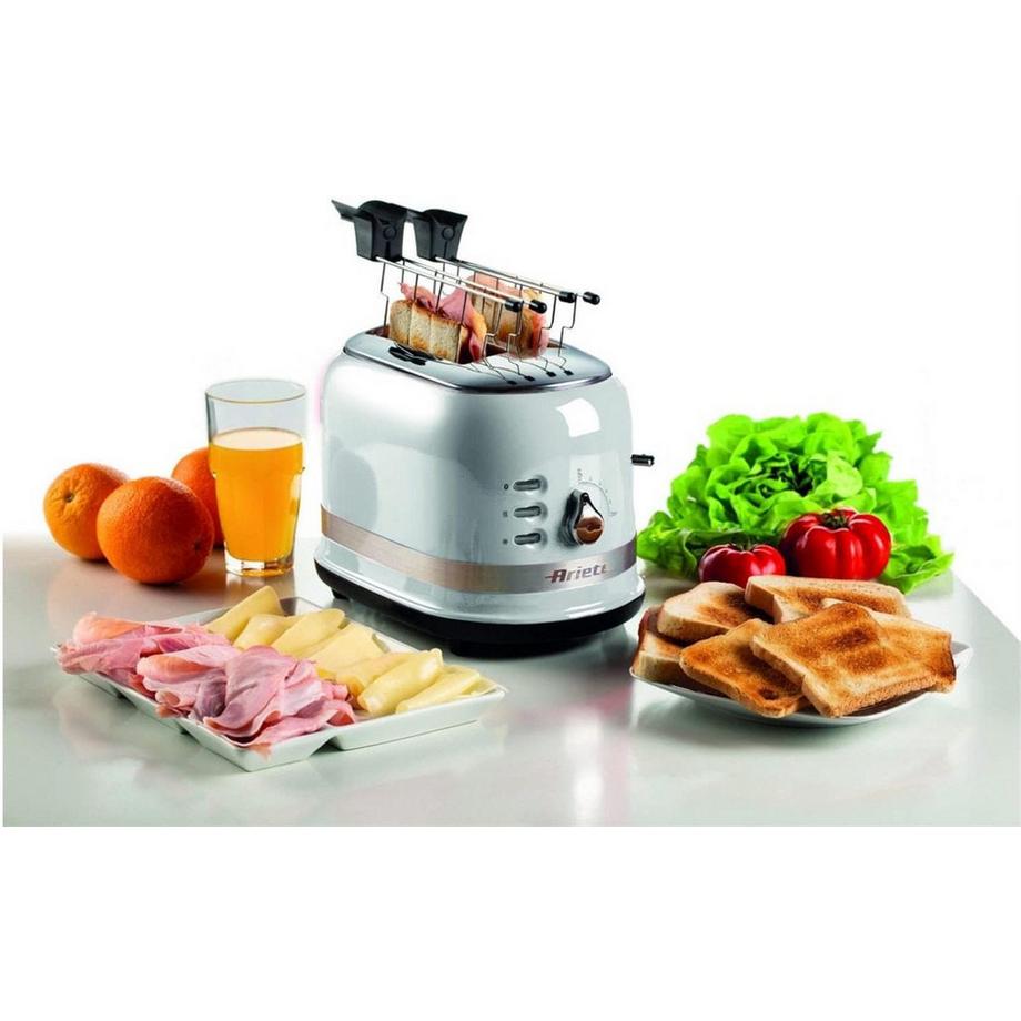 Ariete GRILLE-PAIN 2 TRANCHES 685-815W - blanc  