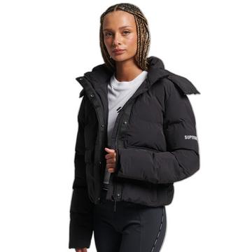 damen-daunenjacke train boxy