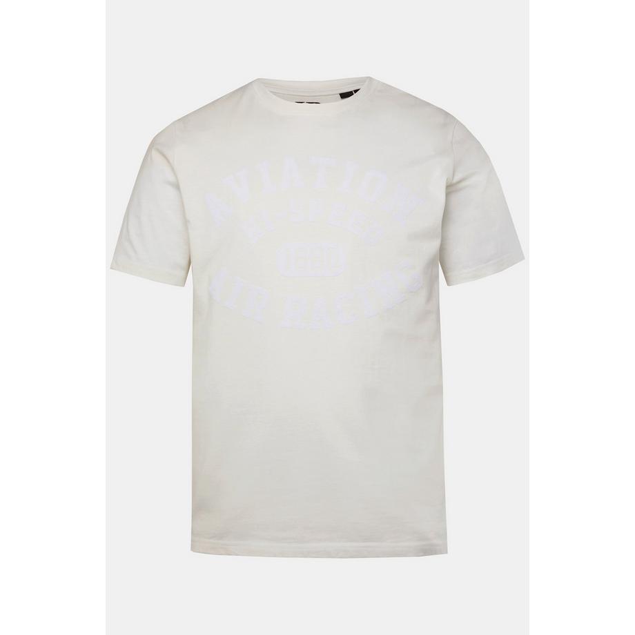 JP1880 Kurzarm Ringel T-Shirt mit Brustprint  