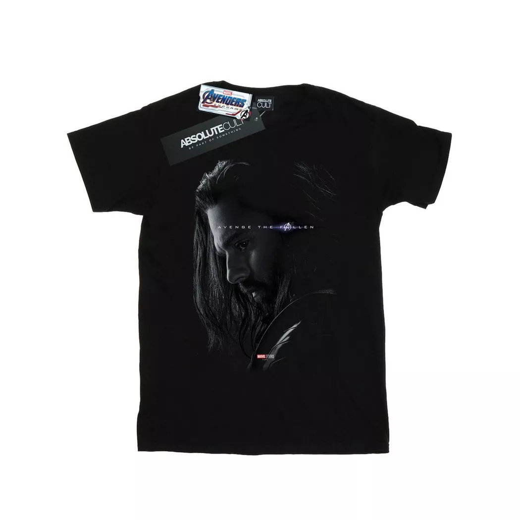 MARVEL - Avengers Endgame Avenge The Fallen TShirt, für Damen, Schwarz, Größe S