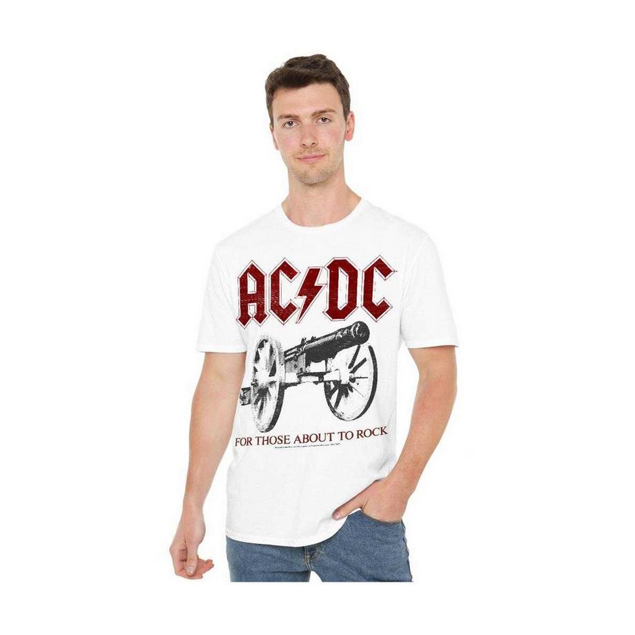 ACDC  About To Rock Maglietta Maniche Corte 