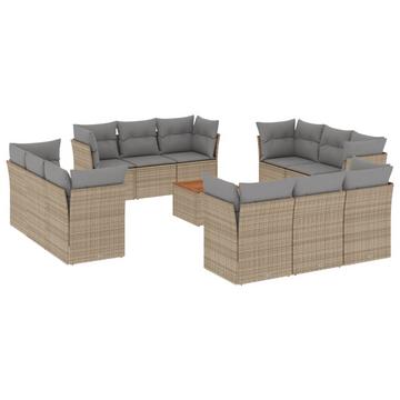 Garten sofagarnitur poly-rattan