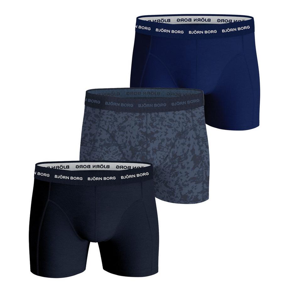 Boxer Uomini Confezione da 3 Aderente alla figura-Cotton Stretch Boxer Trunks 3P