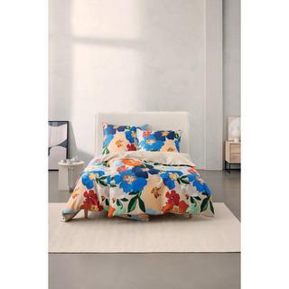 ESPRIT Charlotte Beige Housse de Couette Fleurie  