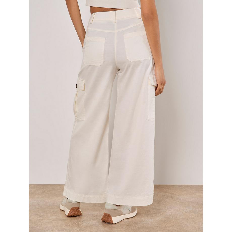 APRICOT Chino-Hose mit weitem Bein  