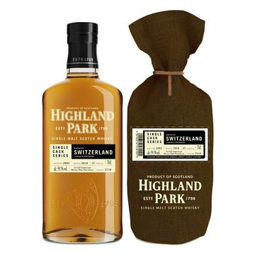 2002 15 Years Bottled for Switzerland Single Cask Series