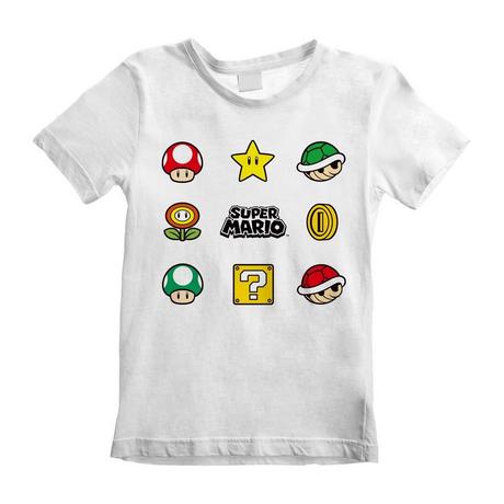 Super Mario  Items TShirt 