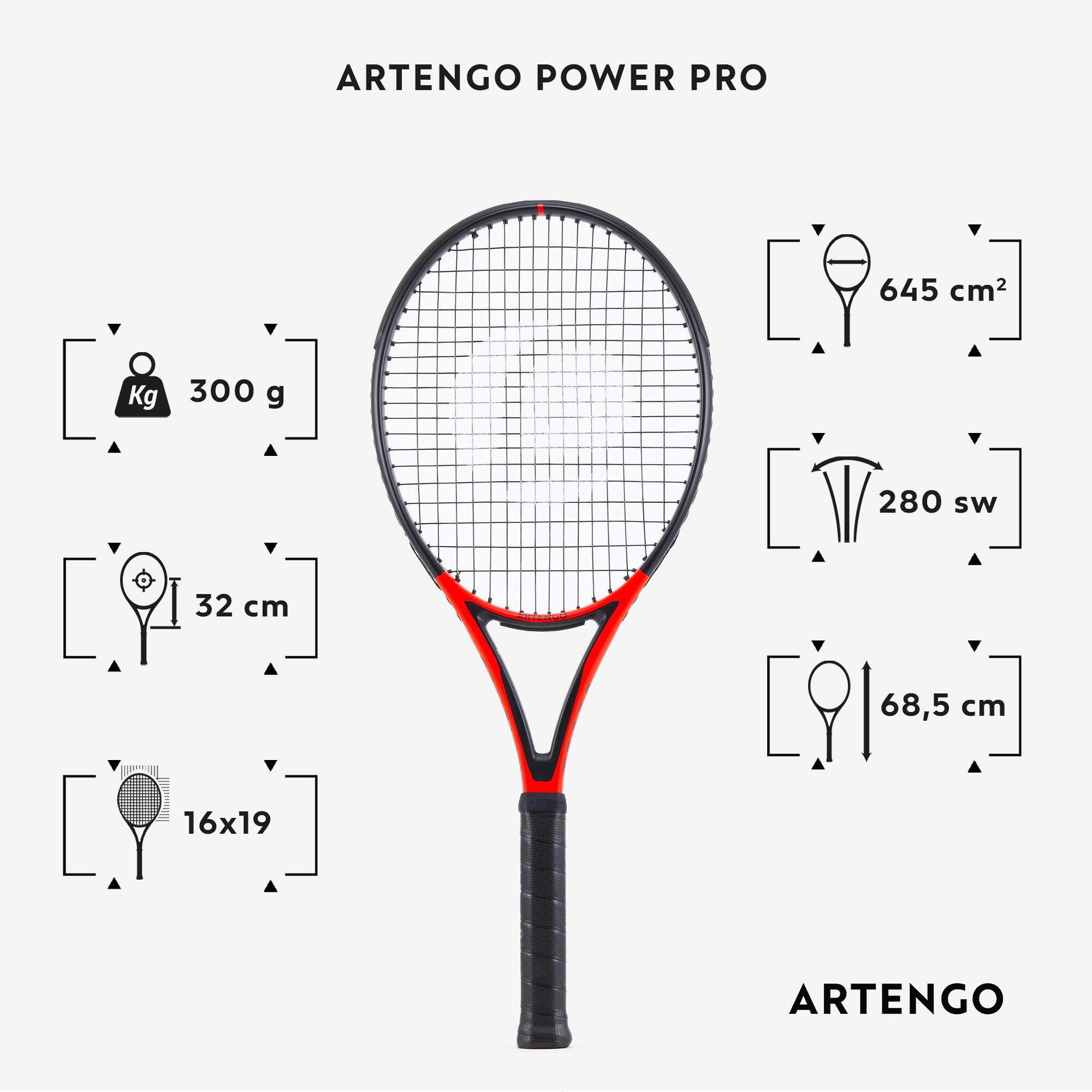 ARTENGO  Racchetta da tennis TR990 Power Pro performance grafite 