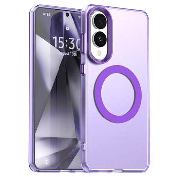 Galaxy S25 Edge - Schützende Acryl-Handyhülle mit Magnet