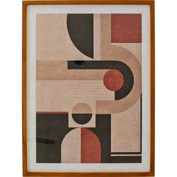 Gerahmtes Bild Art Court 60x80