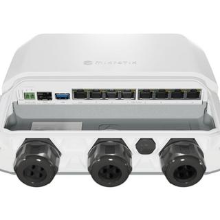 MikroTik  RB5009UPr+S+OUT Kabelrouter 2.5 Gigabit Ethernet, Gigabit Ethernet Weiß 
