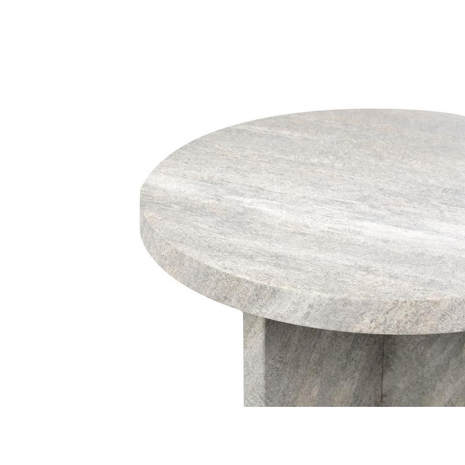 Beliani Table d\'appoint en MDF Industriel STANTON  