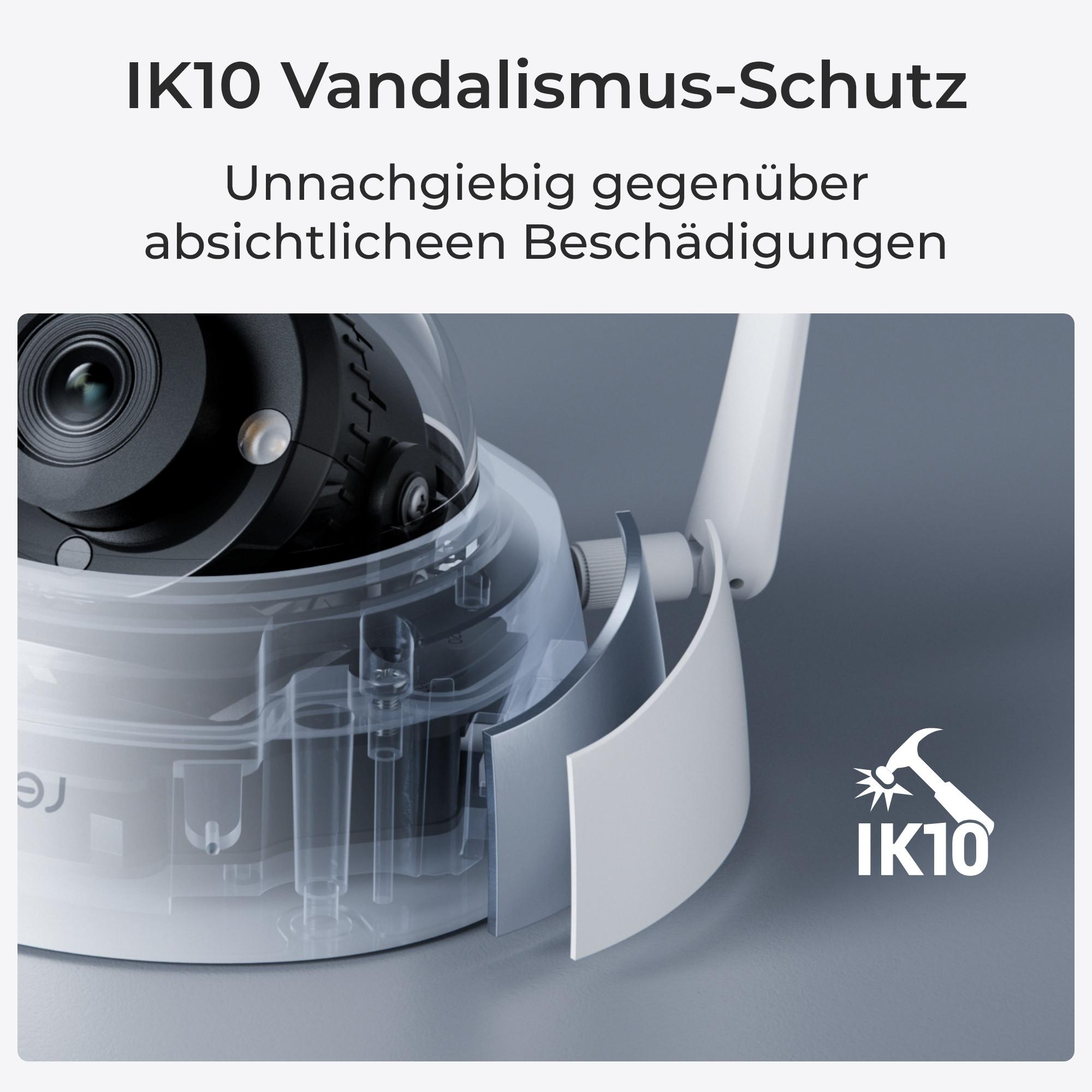 Reolink  W437 Caméra Wifi 4K avec zoom 5x 