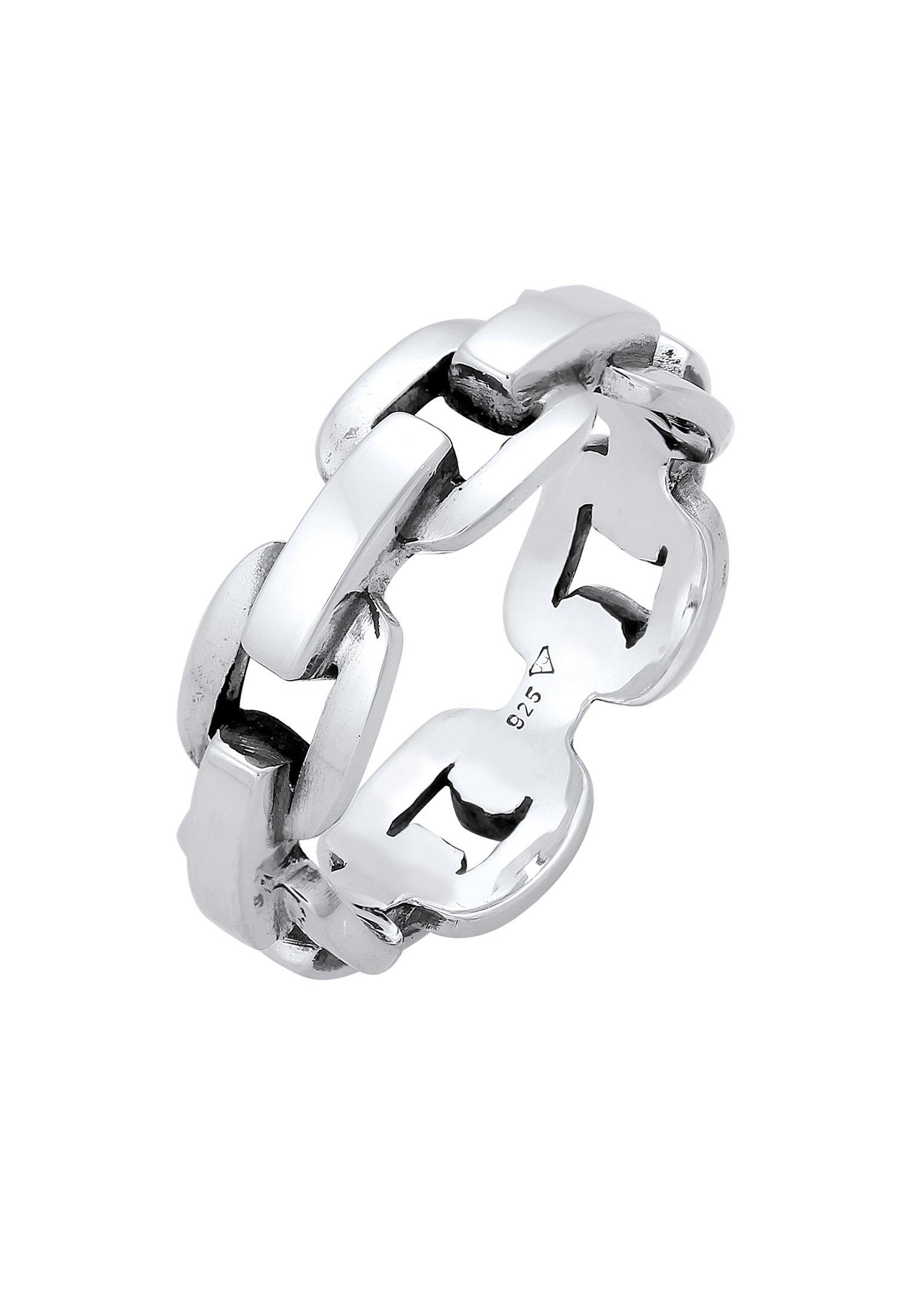 Kuzzoi Ring Anker Kettenring Trend 925 Silber | online kaufen - MANOR | Silberarmbänder
