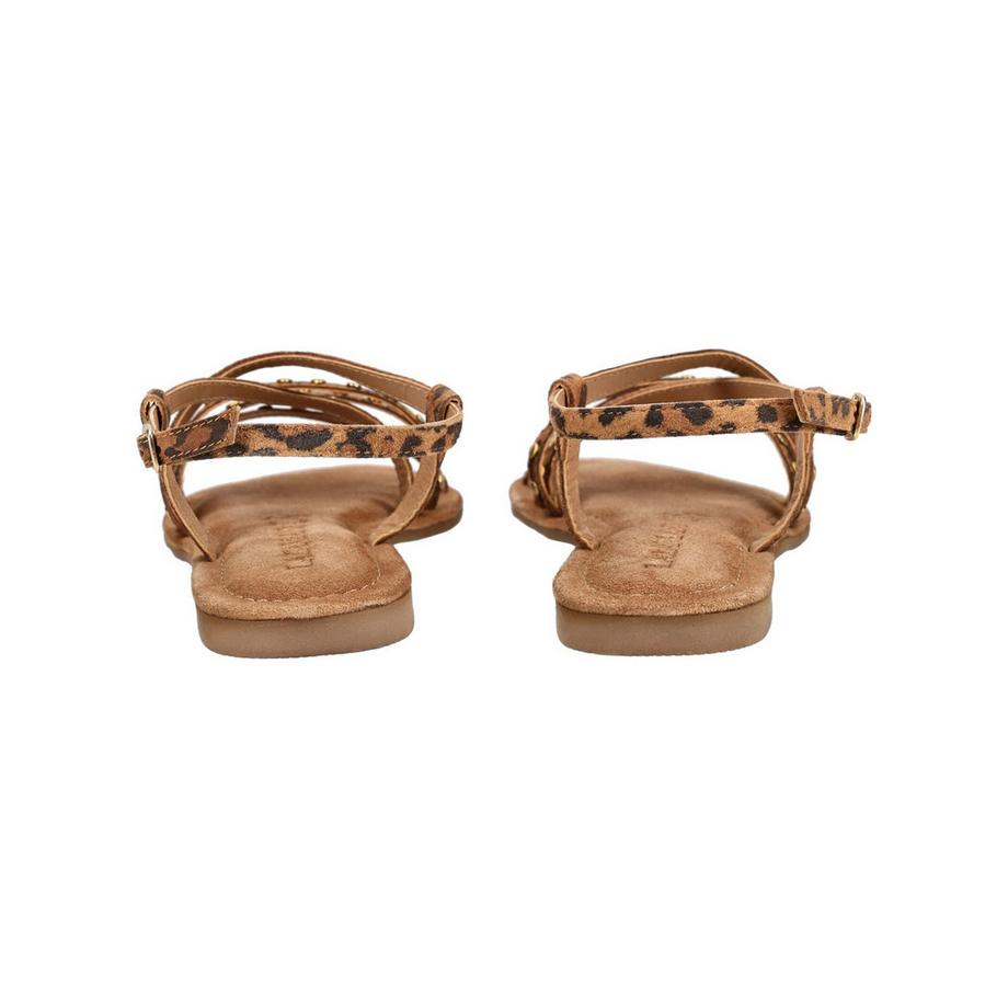 Lazamani Sandales à brides et clous décoratifs  