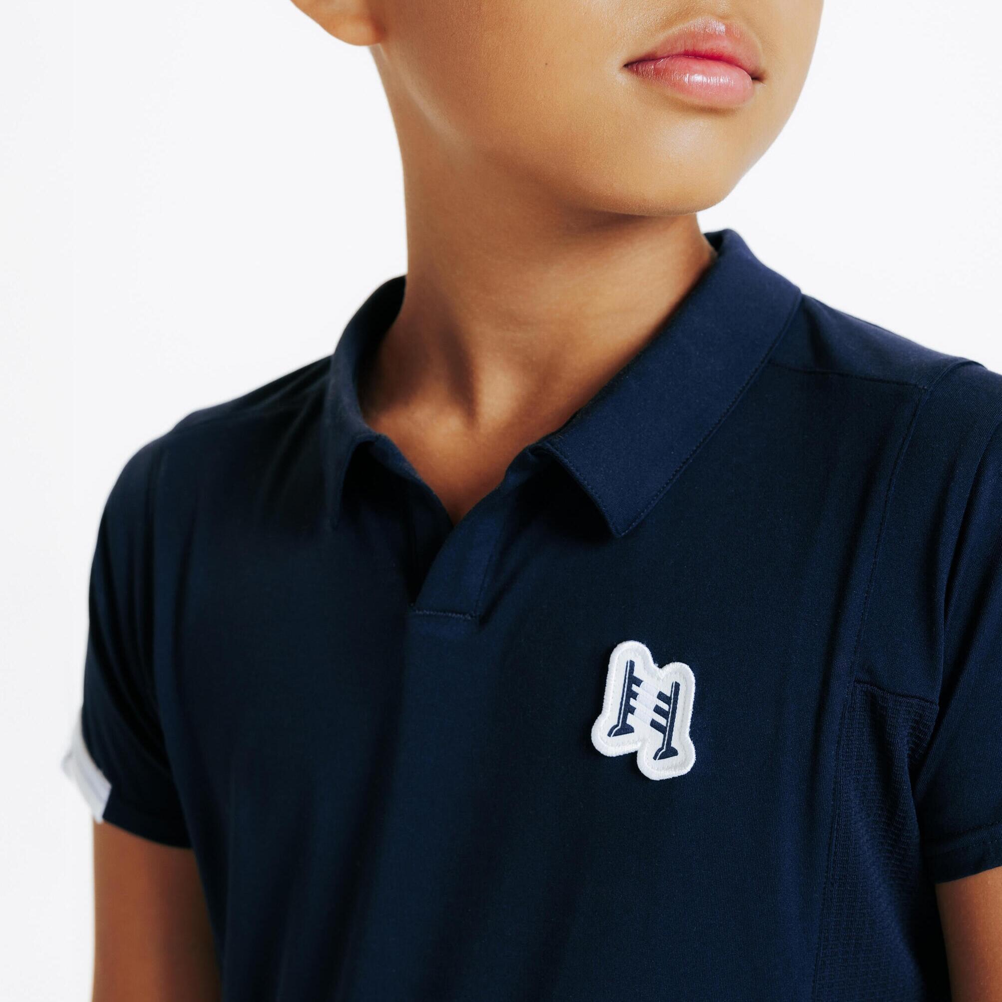 FOUGANZA  Polo manches courtes respirant polyester 