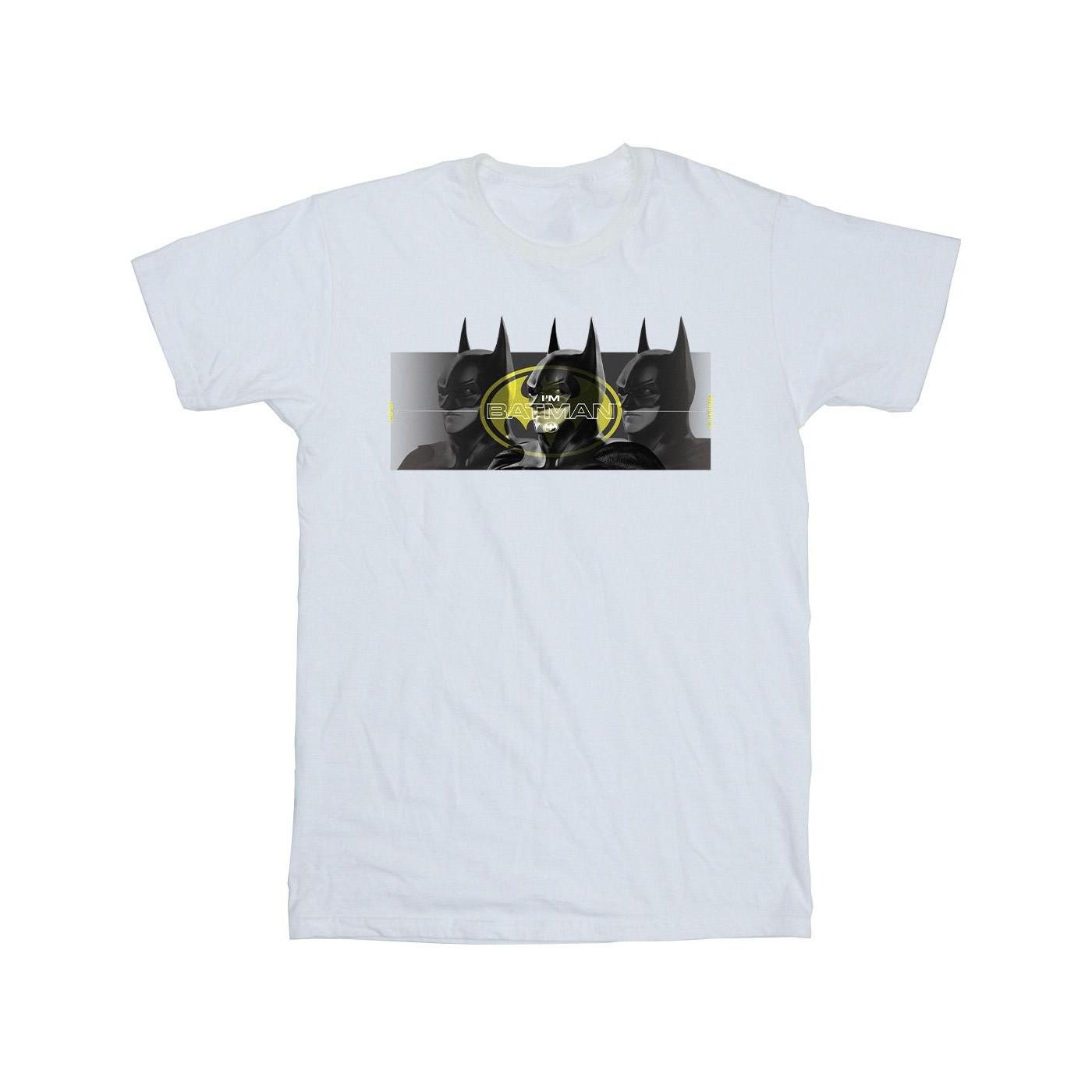 DC COMICS Batman I'm Batman T-Shirt Stampa Grafica  