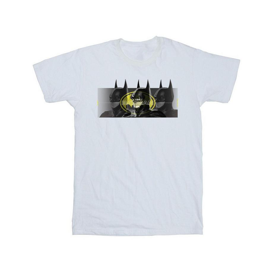 DC COMICS Batman I'm Batman T-Shirt Imprimé Graphique  