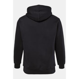 JP1880 Maglia con cappuccio stampa sul petto tasca a marsupio  