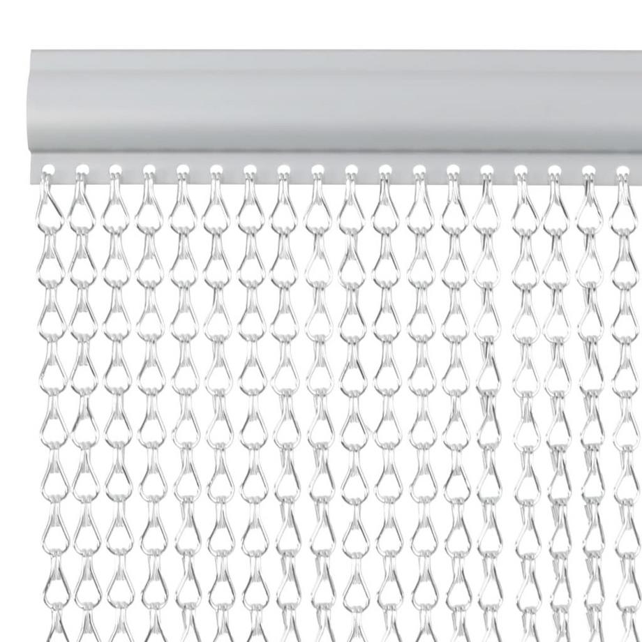 VidaXL Kettenvorhang aluminium  