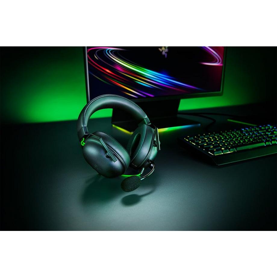 RAZER  Blackshark V2 X Auricolare Cablato A Padiglione Giocare Nero, Verde 
