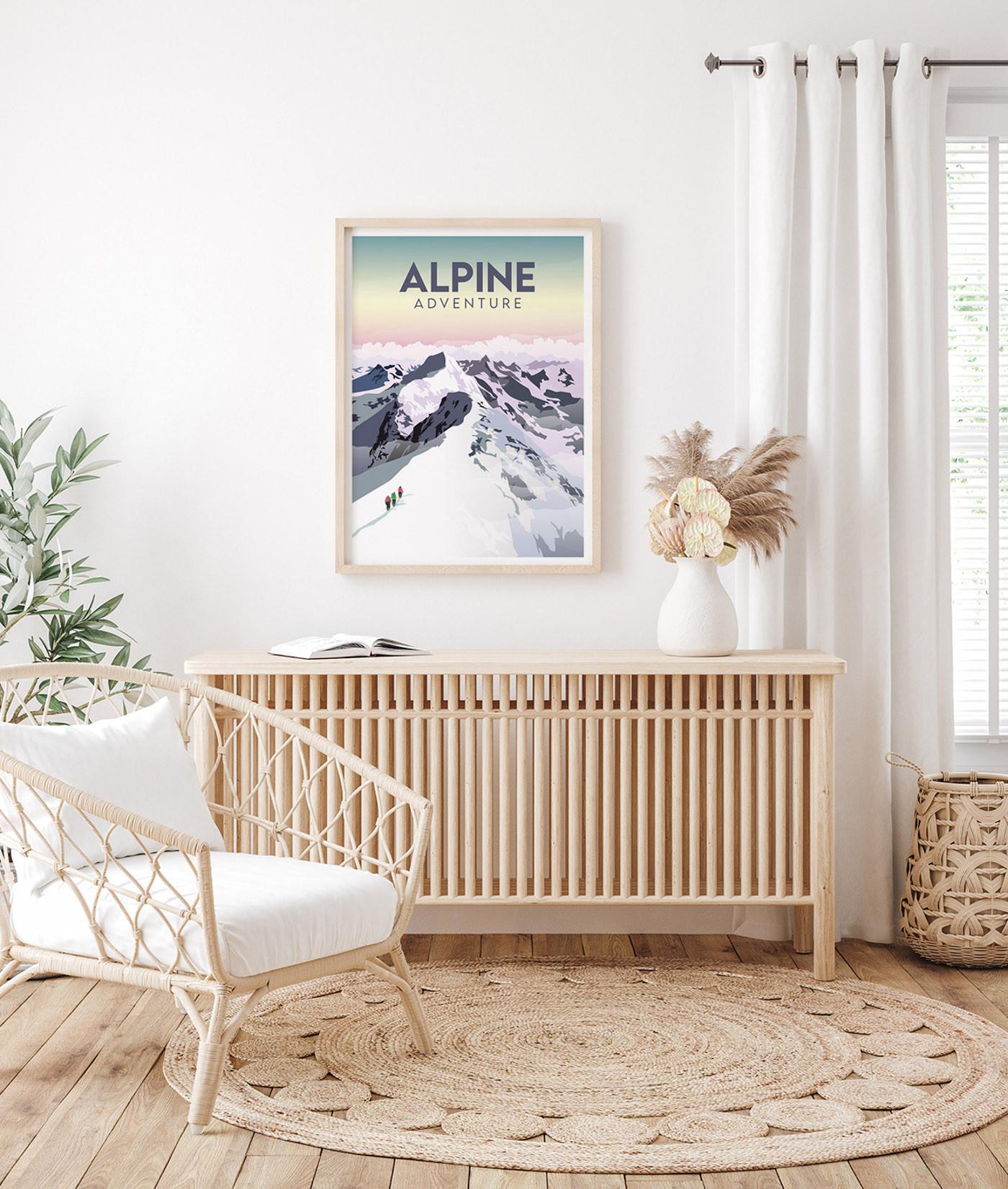 La-Jonx Alpine adventure - Poster  