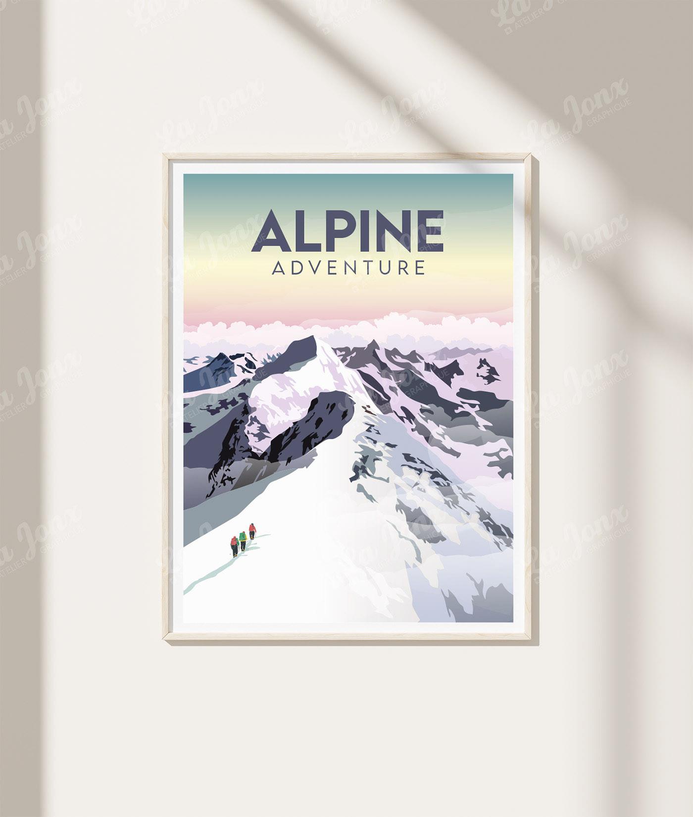 La-Jonx Alpine adventure - Poster  