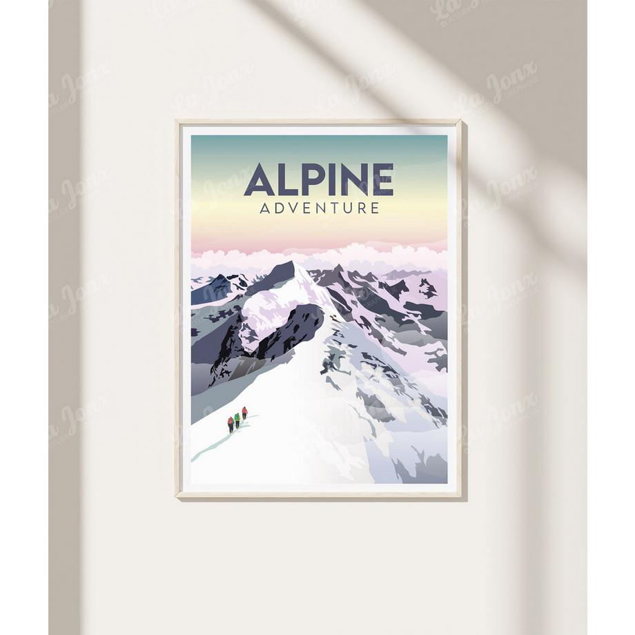La-Jonx Affiche de Alpine adventure  
