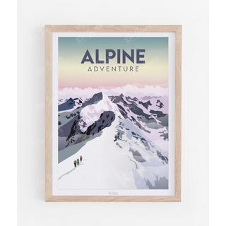 La-Jonx Alpine adventure - Poster  
