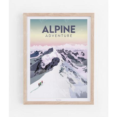 La-Jonx Alpine adventure - Poster  