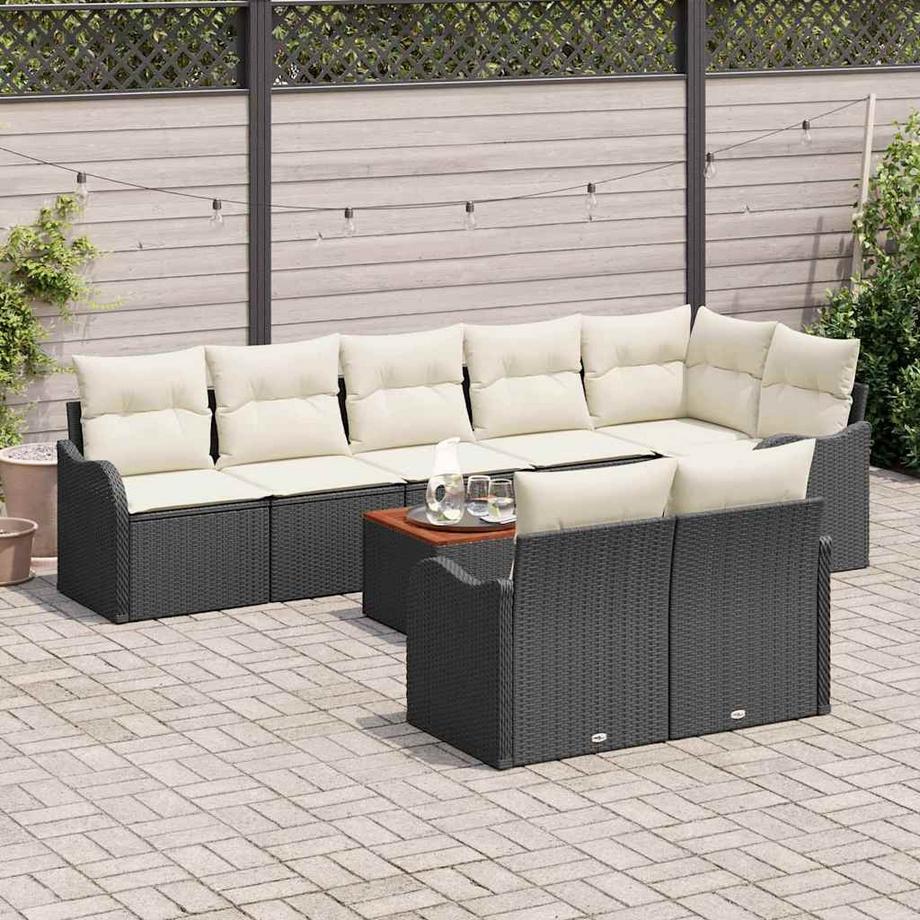VidaXL Gartensofa poly-rattan  